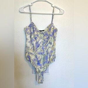 Zara Bodysuit. XS. Lilac and yellow. EXCELLENT condition! 💜💛
